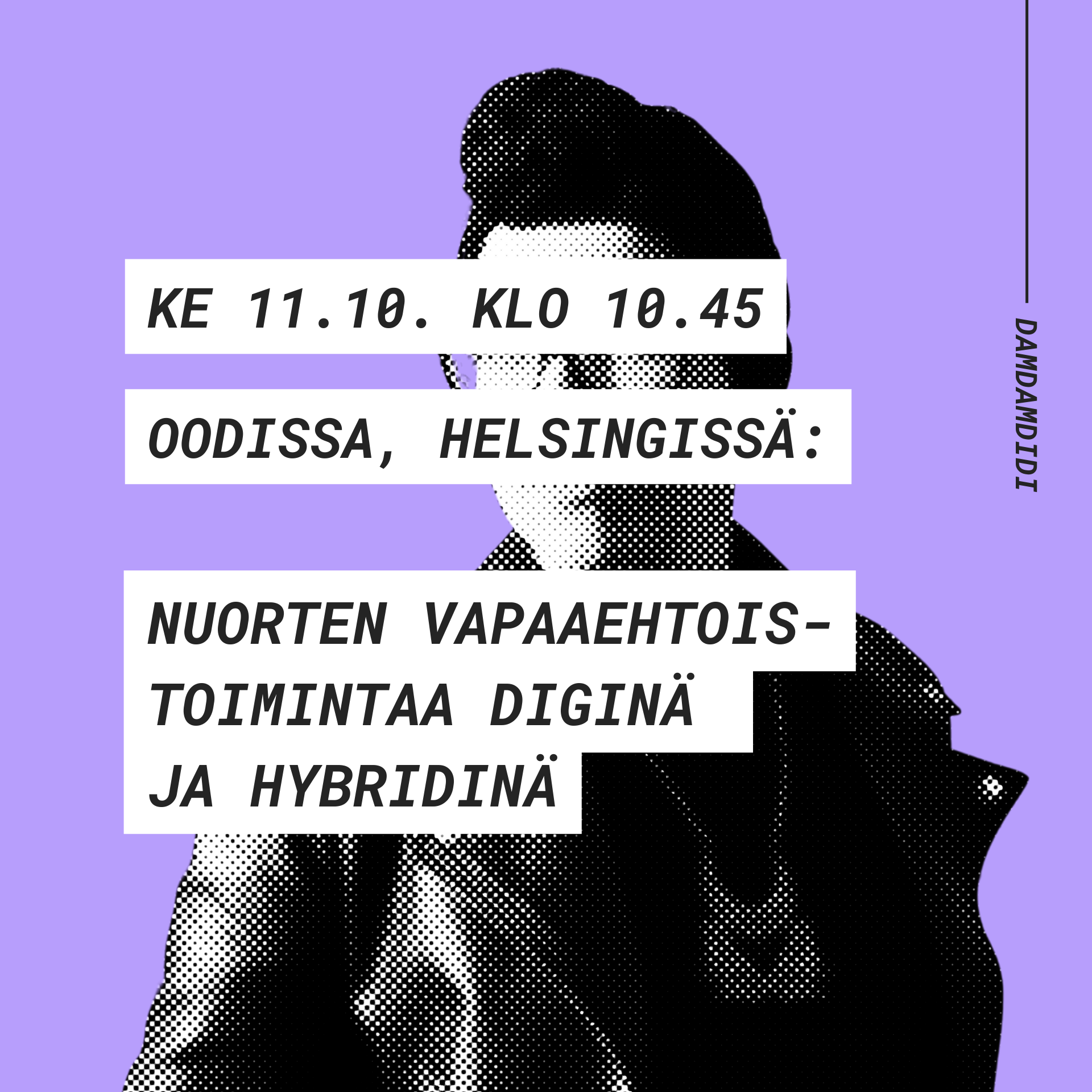 Damdamdidi mukana Nuorten vapaaehtoistoiminnan festareilla
